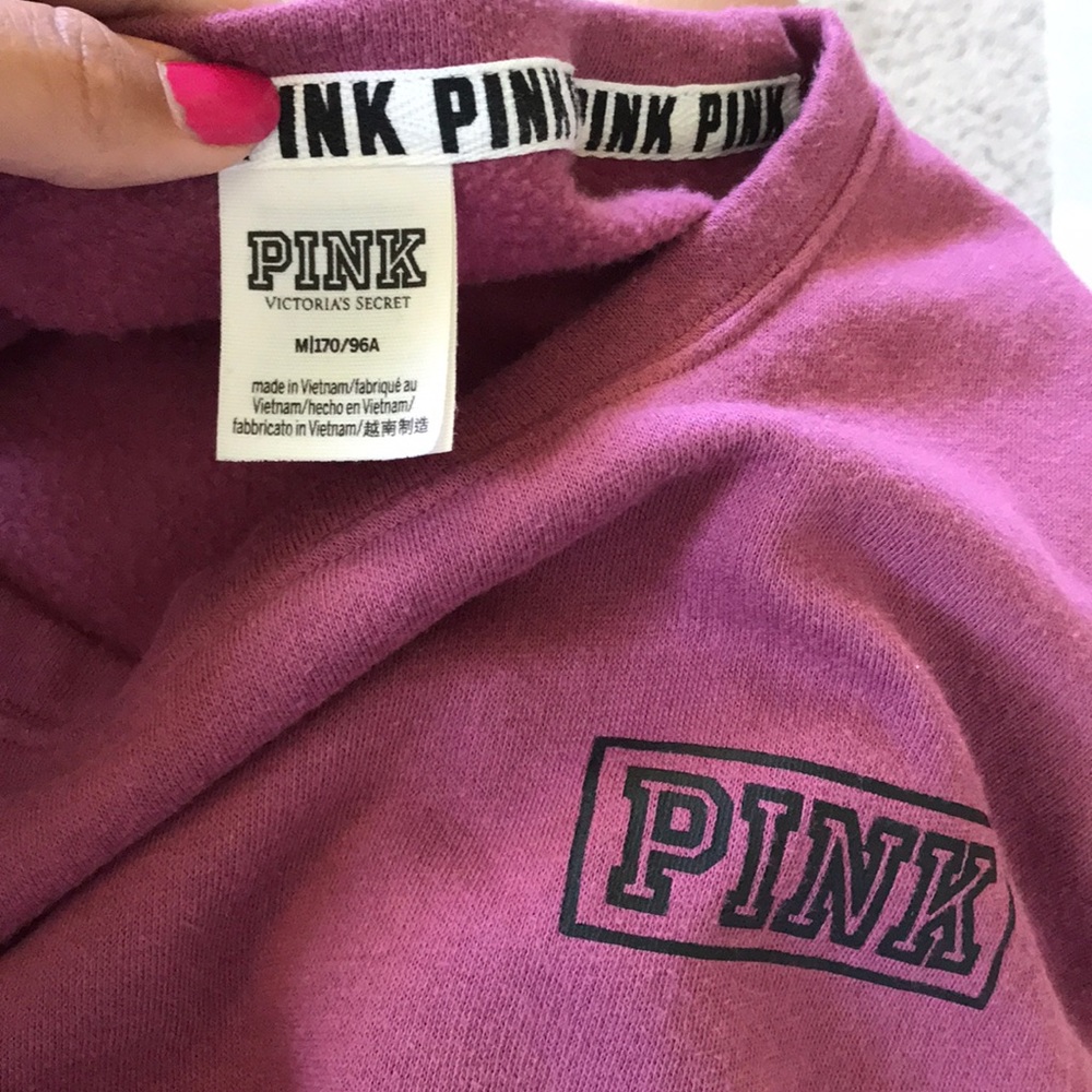 Women’s pink vs long sleeve sweatshirt - Picture 3 of 4